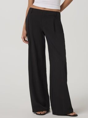 Vuori Black Villa Wideleg Trouser Size Small